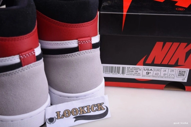 Cheap Grey High Air 555088-126 Smoke 1 OG Light Jordan 0729